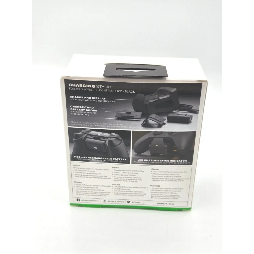 PowerA Solo Charging Stand for‎ Xbox Series X|S - Black, Works with Xbox One